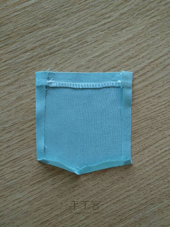 儿童棉绸七分家居服 第10步