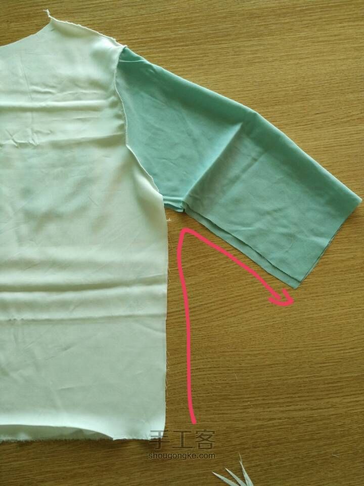 儿童棉绸七分家居服 第15步