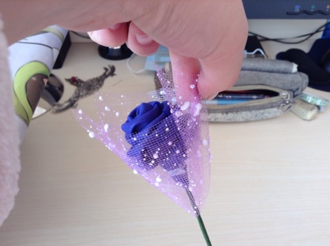 海绵纸玫瑰🌹 第10步