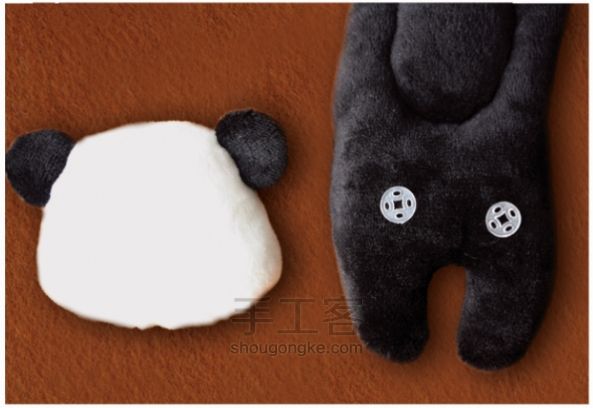 萌哒哒的熊猫手枕~~身在成都，怎么会不热爱熊猫 第14步