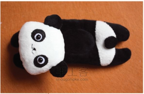 萌哒哒的熊猫手枕~~身在成都，怎么会不热爱熊猫 第15步