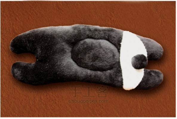 萌哒哒的熊猫手枕~~身在成都，怎么会不热爱熊猫 第13步