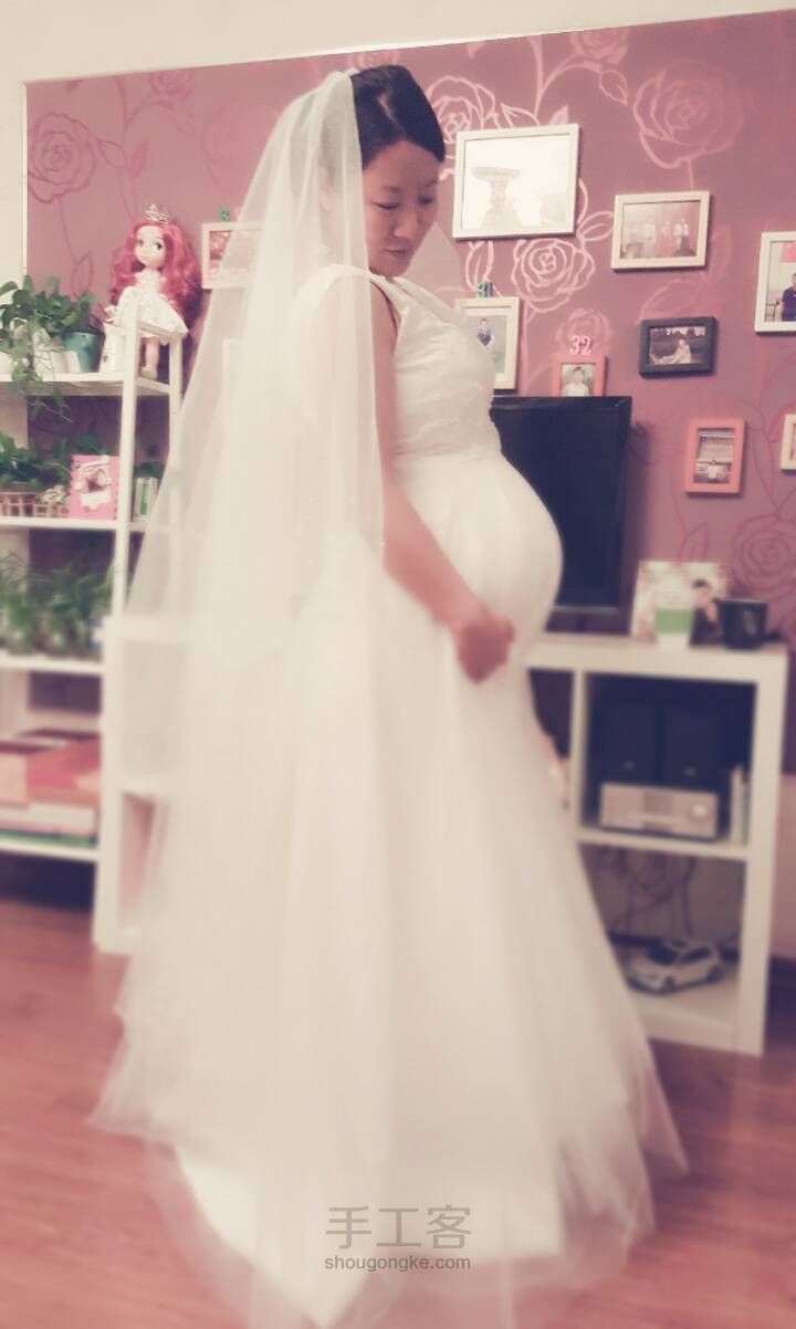 做一件简易婚纱 第18步