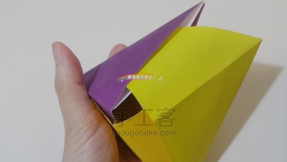 纸粽子/纸香包（2种折法） 第11步