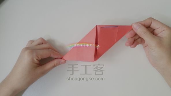 纸粽子/纸香包（2种折法） 第23步
