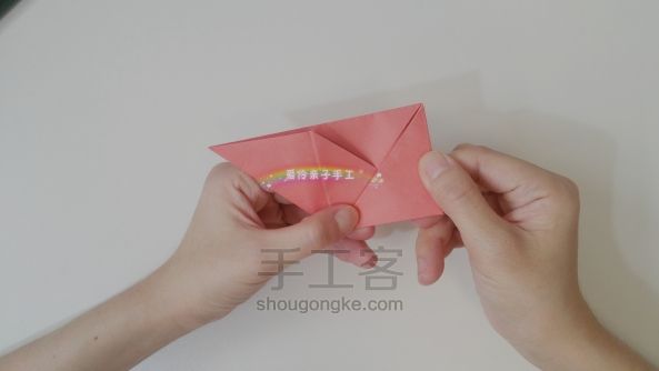 纸粽子/纸香包（2种折法） 第25步