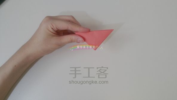 纸粽子/纸香包（2种折法） 第28步