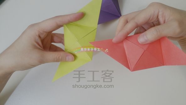 纸粽子/纸香包（2种折法） 第30步