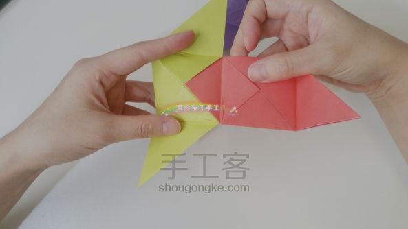 纸粽子/纸香包（2种折法） 第31步