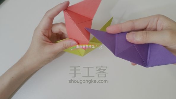 纸粽子/纸香包（2种折法） 第32步