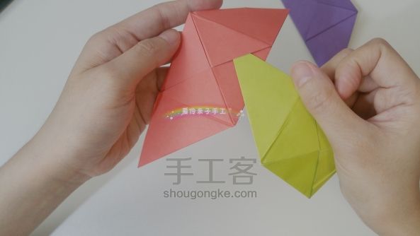 纸粽子/纸香包（2种折法） 第33步