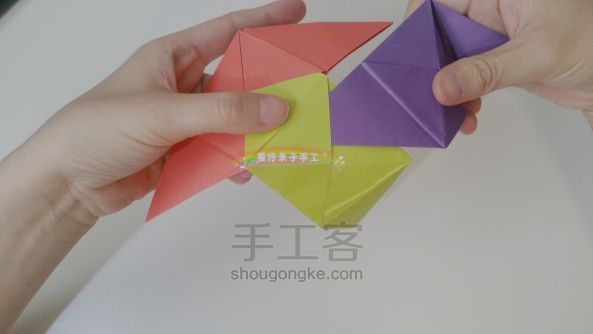 纸粽子/纸香包（2种折法） 第34步