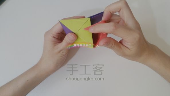 纸粽子/纸香包（2种折法） 第39步