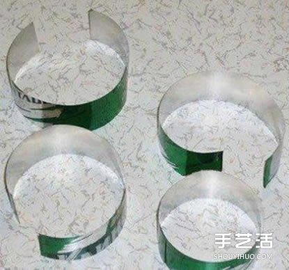自制饼干模具的方法 易拉罐废物利用DIY烘焙模具  【转载】 第3步