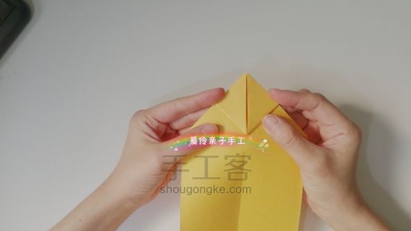 龙舟折纸 第10步