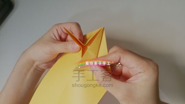 龙舟折纸 第14步