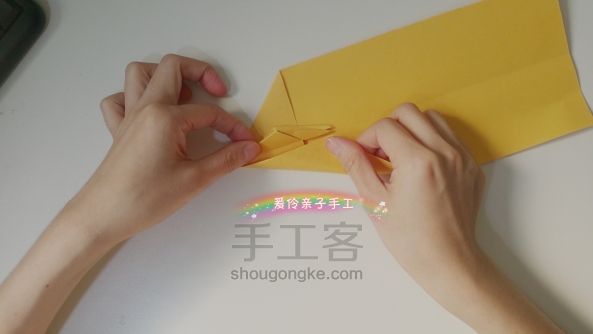 龙舟折纸 第16步