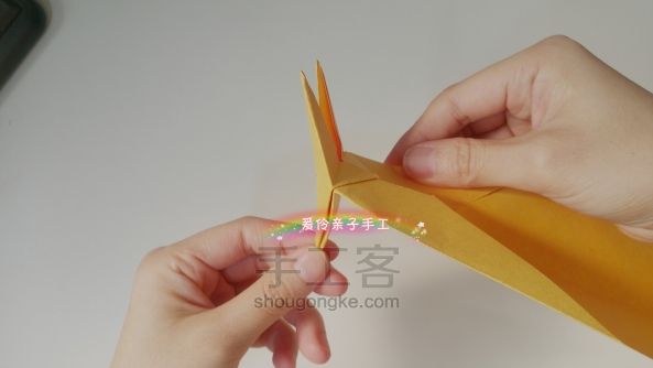 龙舟折纸 第20步