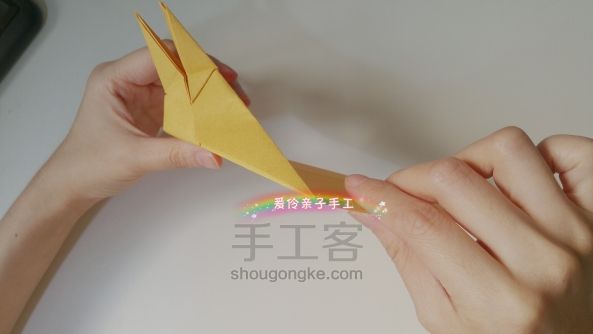 龙舟折纸 第22步