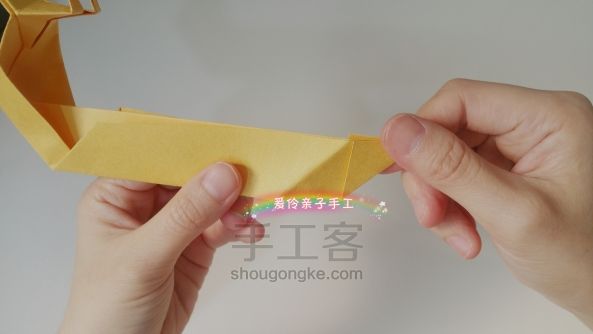 龙舟折纸 第35步