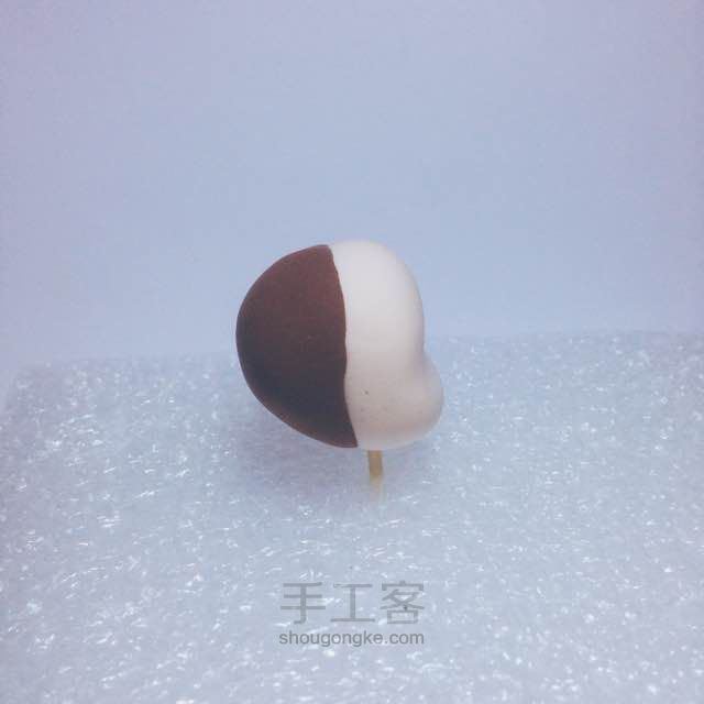 木目粘土教程—学士服人偶 第6步