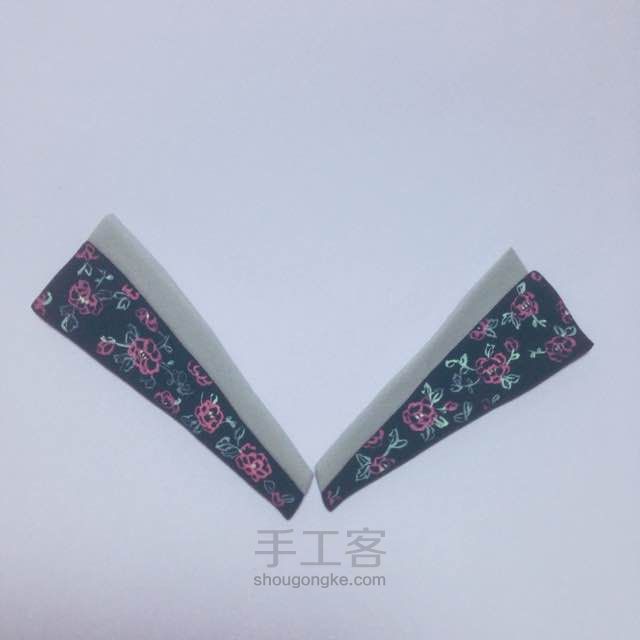 木目粘土教程—学士服人偶 第21步
