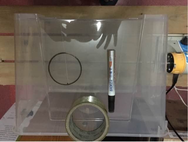 diy家用台磨防尘箱 第7步