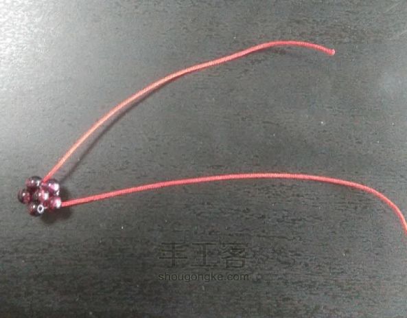 石榴石项链diy 第6步