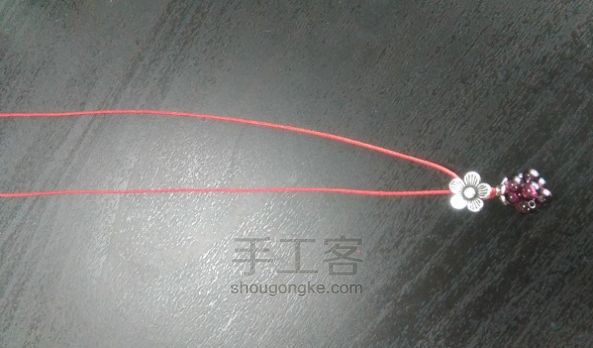 石榴石项链diy 第10步