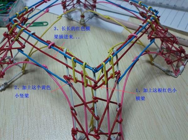 制作埃菲尔铁塔。   转 第14步