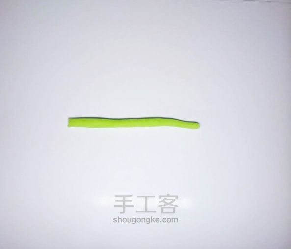 橡皮泥/粘土多肉植物. 第2步