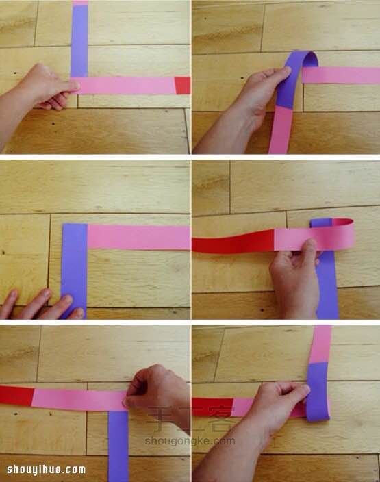彩虹弹簧折纸～美腻啦！～转 第2步