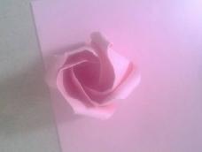 简单的折纸玫瑰，快来试一试吧！
