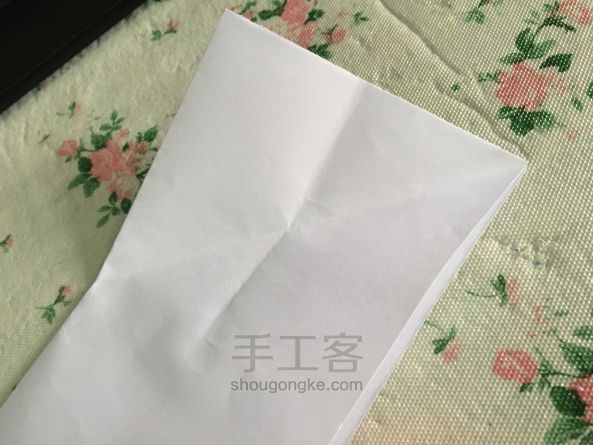 美丽樱花折法 第6步