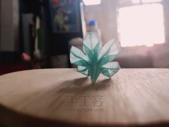 美丽樱花折法 第53步