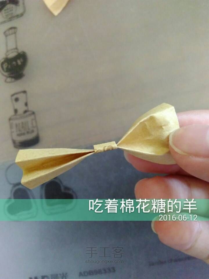 便利贴蝴蝶结 第12步