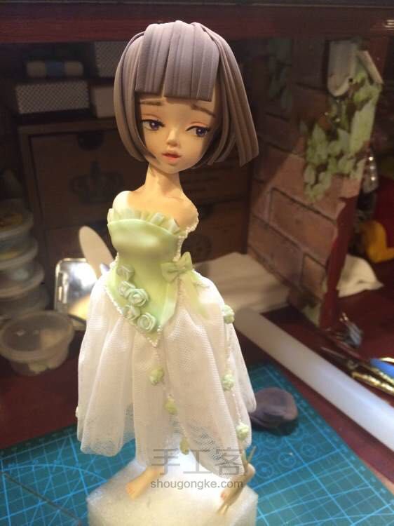 纱裙美眉 第8步
