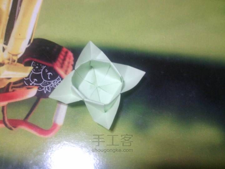 手残党福利，纸折小盒子 第13步