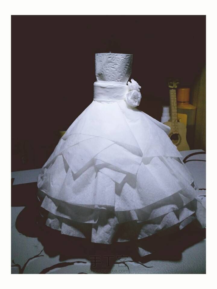 纸巾婚纱🎈 第73步