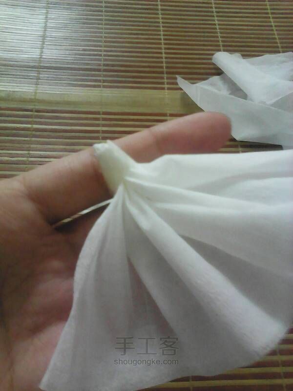 纸婚纱 第3步