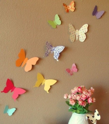 七种关于纸蝴蝶的精彩创意「转」 第6步