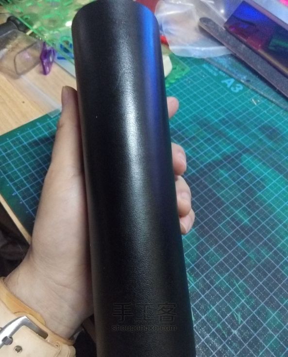 做款男款的长夹 第3步