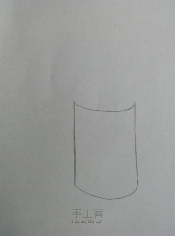 小惠老师画简单立体素描 第1步