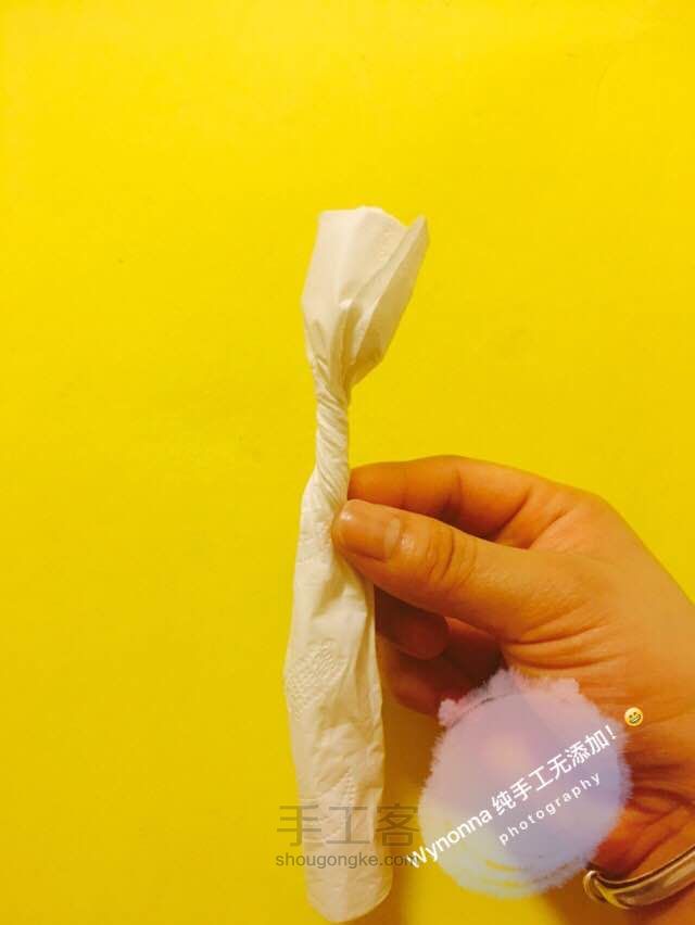 餐厅纸变玫瑰🌹 第7步