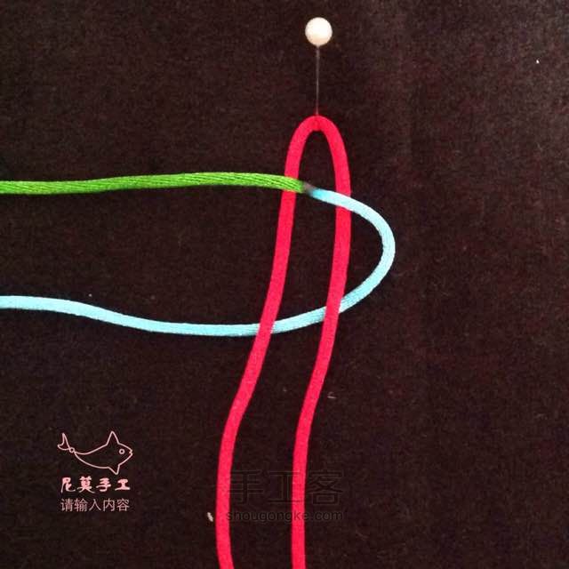 单向平结 第2步