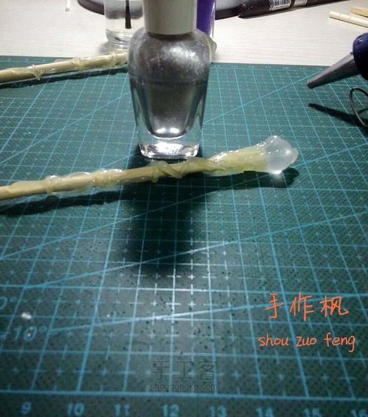 花千骨妖神头饰 第6步