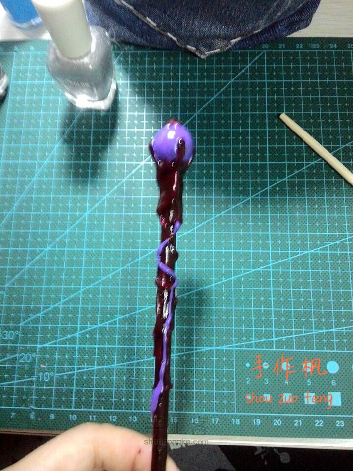 花千骨妖神头饰 第8步