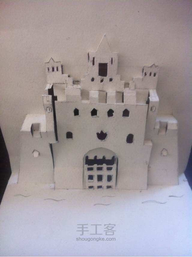 纸雕城堡（渣） 第5步
