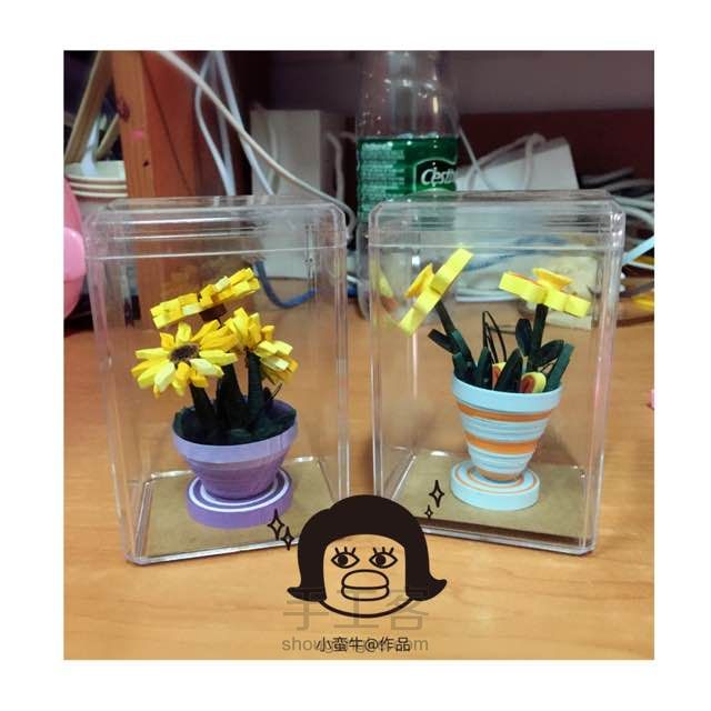 衍纸小盆栽之向日葵🌻 第8步