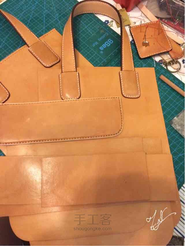 手提斜挎包 第1步